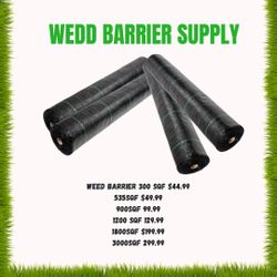 Weed barrier 