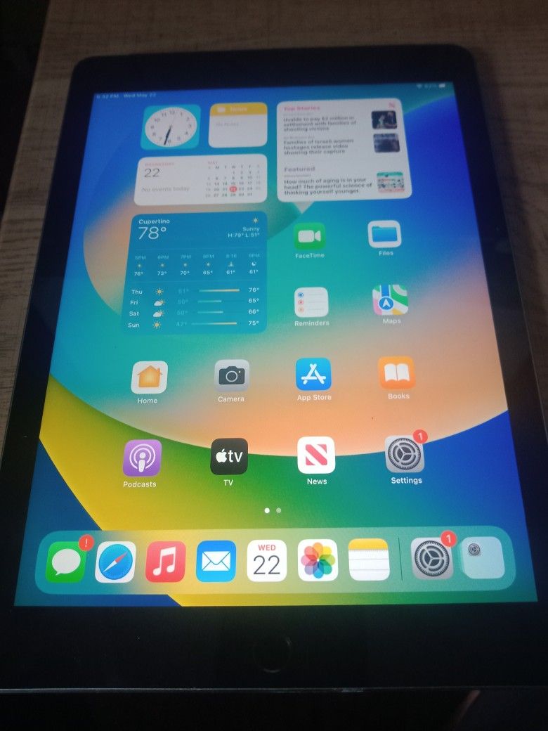 IPAD 6th GENERATION cellular option