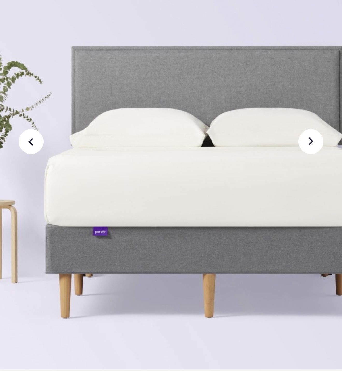 purple Queen Bed Frame