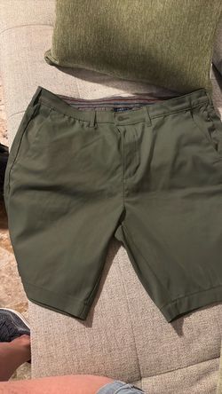 Jachs Men's Olive Green Chino Shorts