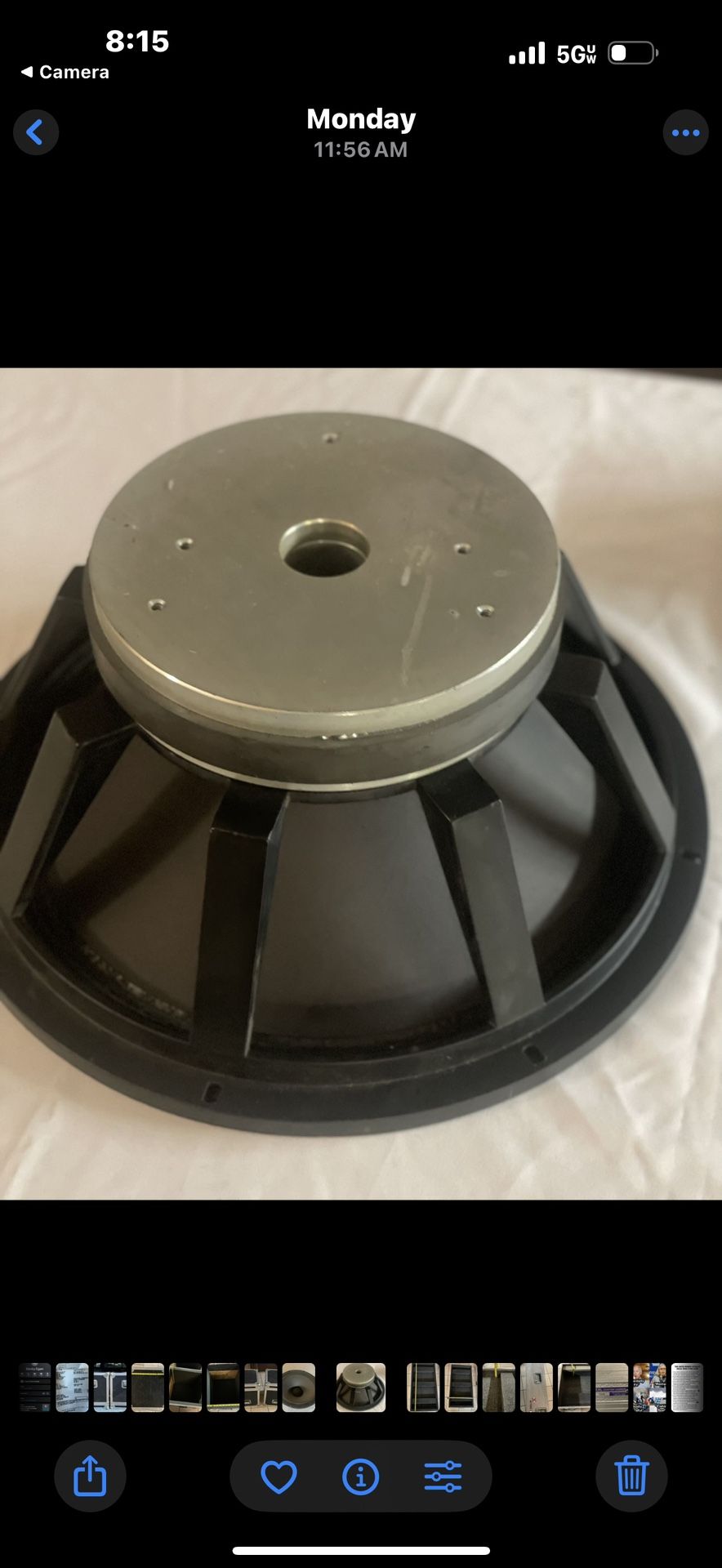 EV-15” speaker