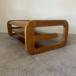 Vintage Oak Coffee Table