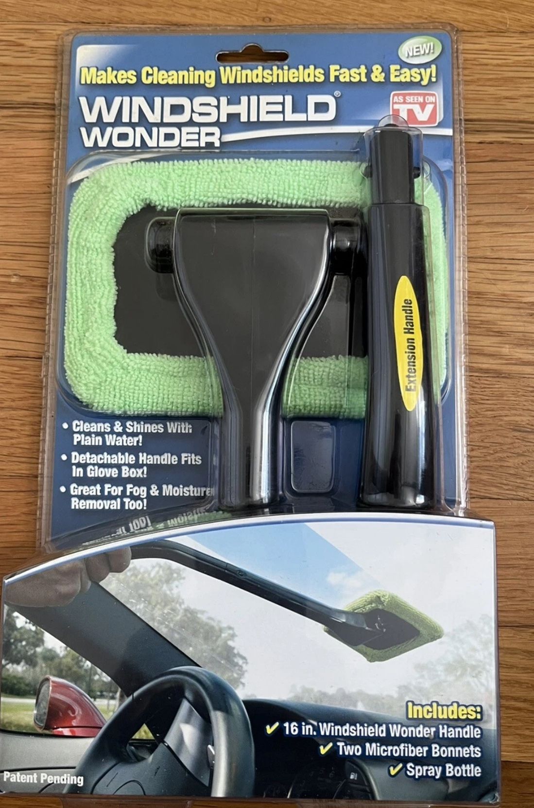 NEW Windshield Wonder - Makes Cleaning Windshields Fast & Easy