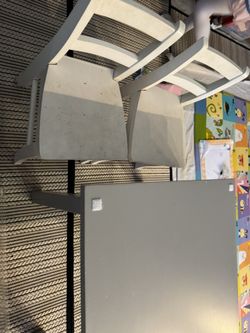 Pottery Barn Toddler Table And 2 Chairs 