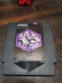Maxi 15 game cartridge 1992