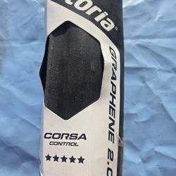 Vittoria Corsa G2.0 700x25c All Black Skinwall Folding Road Bike Tire