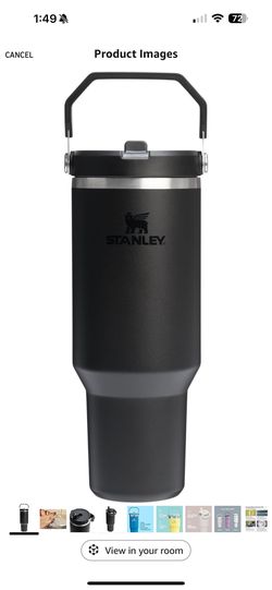 40oz The IceFlow Flip Straw Tumbler