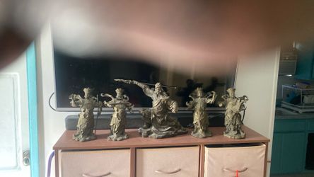 4,  heavenly kings  1 general all bronze