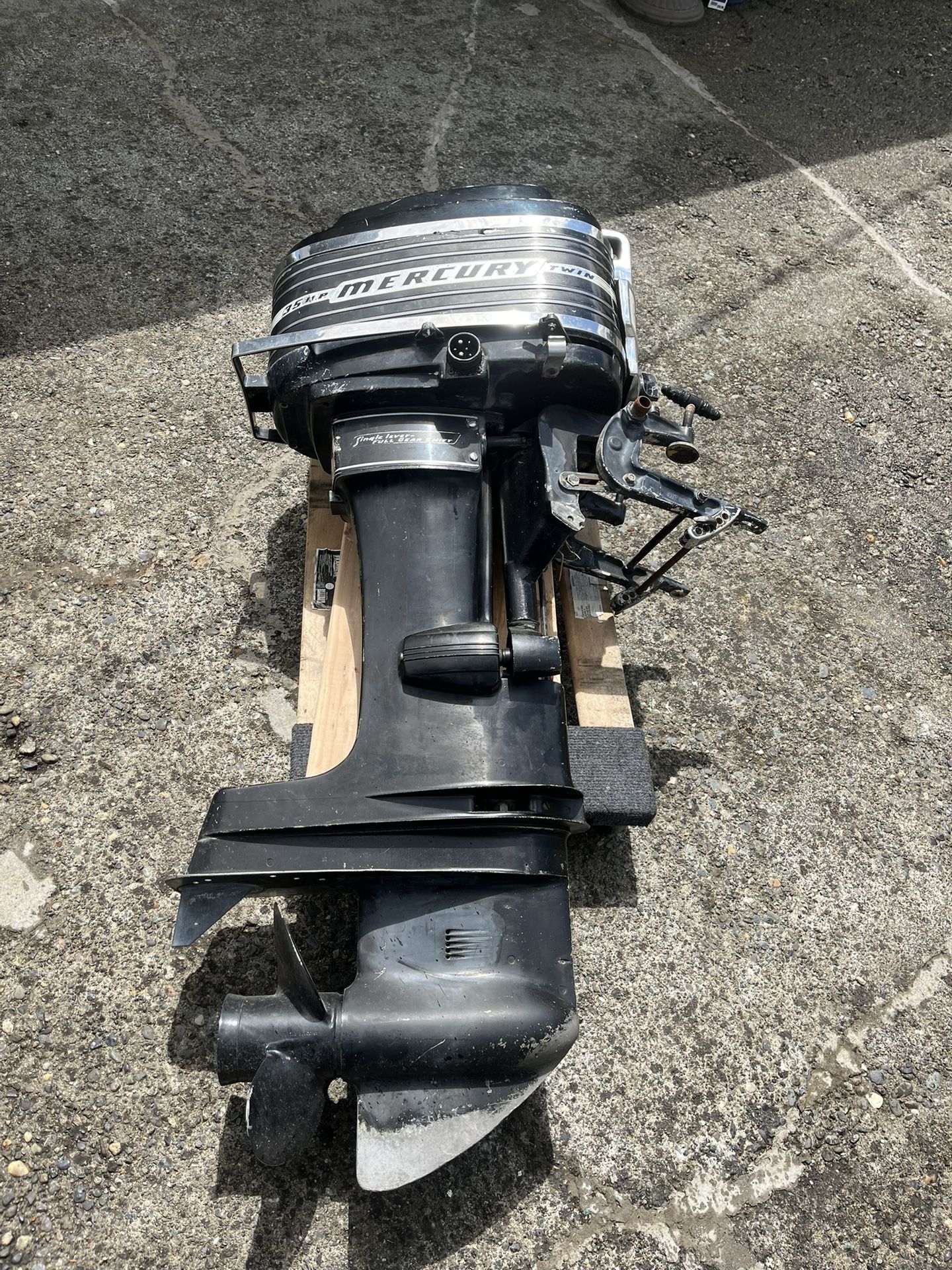 Vintage Mercury Boat Motor