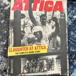 SLAUGHTER AT ATTICA: THE COMPLETE INSIDE STORY JAMES A HUDSON