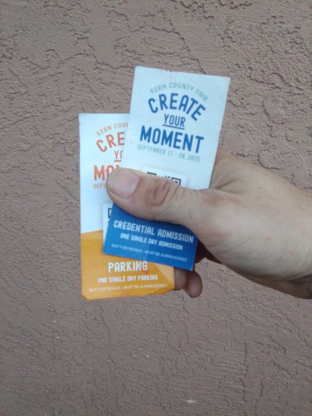 Kern County Fair Ticket+Parking Pass