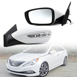 Left Side Mirror Assembly for 2011-2014 Sonata