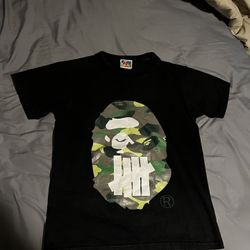 Bape x Undefeated authentic graphic tee 