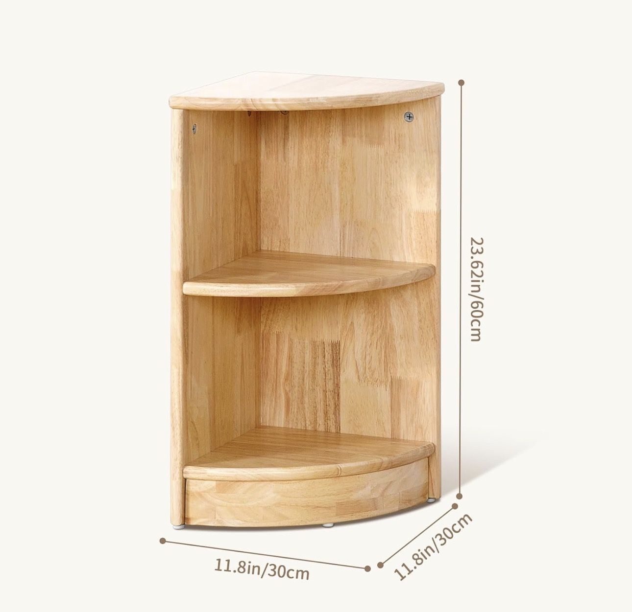 Corner Shelf - Real wood