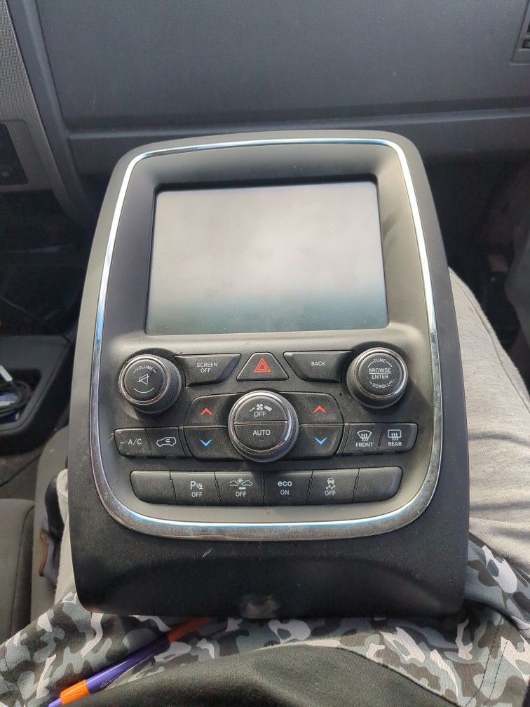 2016 Dodge Durango Control Panel Screen