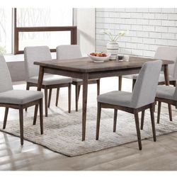 Dining Table Set With 6 Chairs (Free Delivery) 