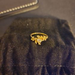 1/4 Carat Diamond 18k Gold Engagment Ring