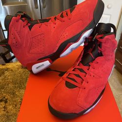 NEW MENS AIR JORDAN 6 RETRO TORO BRAVO 2023 SIZES 9 10 11