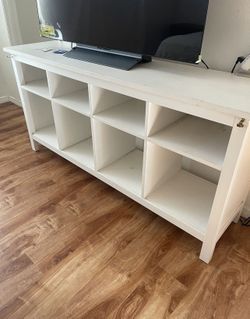 Shelving Unit/ Console Table Entertainment Ikea Hemmes