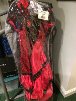 Halloween costume Señorita Large gown