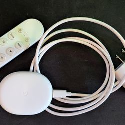Google Chromecast 4k With Ethernet Plug