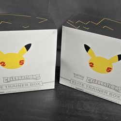 Pokémon Celebrations Elite Trainer Box – Brand New & Sealed