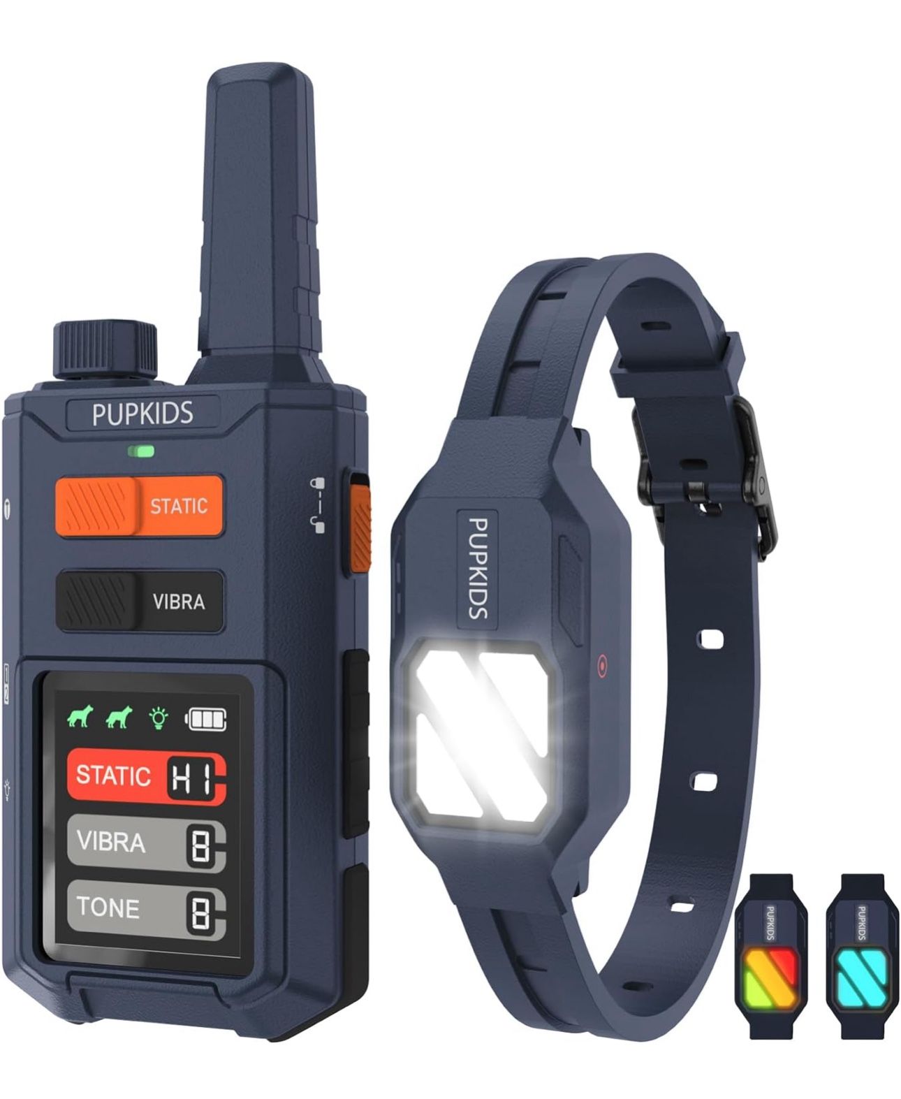 BRAND NEW Up to 4200ft Remote Range Waterproof Dog Training Collar with 3 Night Lights & Training 119 Training Levels for Large & Medium Dog