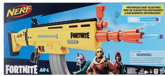 Fortnite AR-L NERF  dart blaster