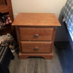Solid Wood Night Stand
