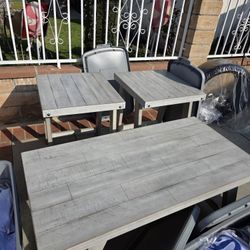 Coffee Table And Two End Tables 