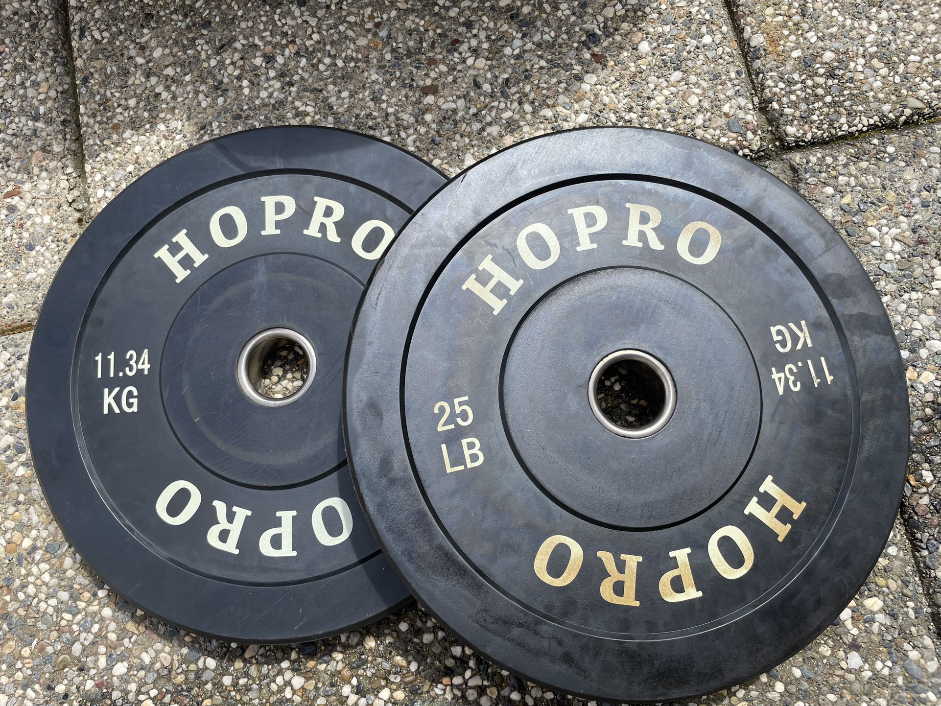 25lb OLYMPIC BARBELL PLATES