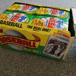 1987 Topps Baseball Card Box Complete New/Sealed Wax Packs