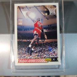 1992 Upper Deck Michael Jordan Basketball Card