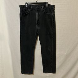 Levi's Black Straight Jeans Timeless Design