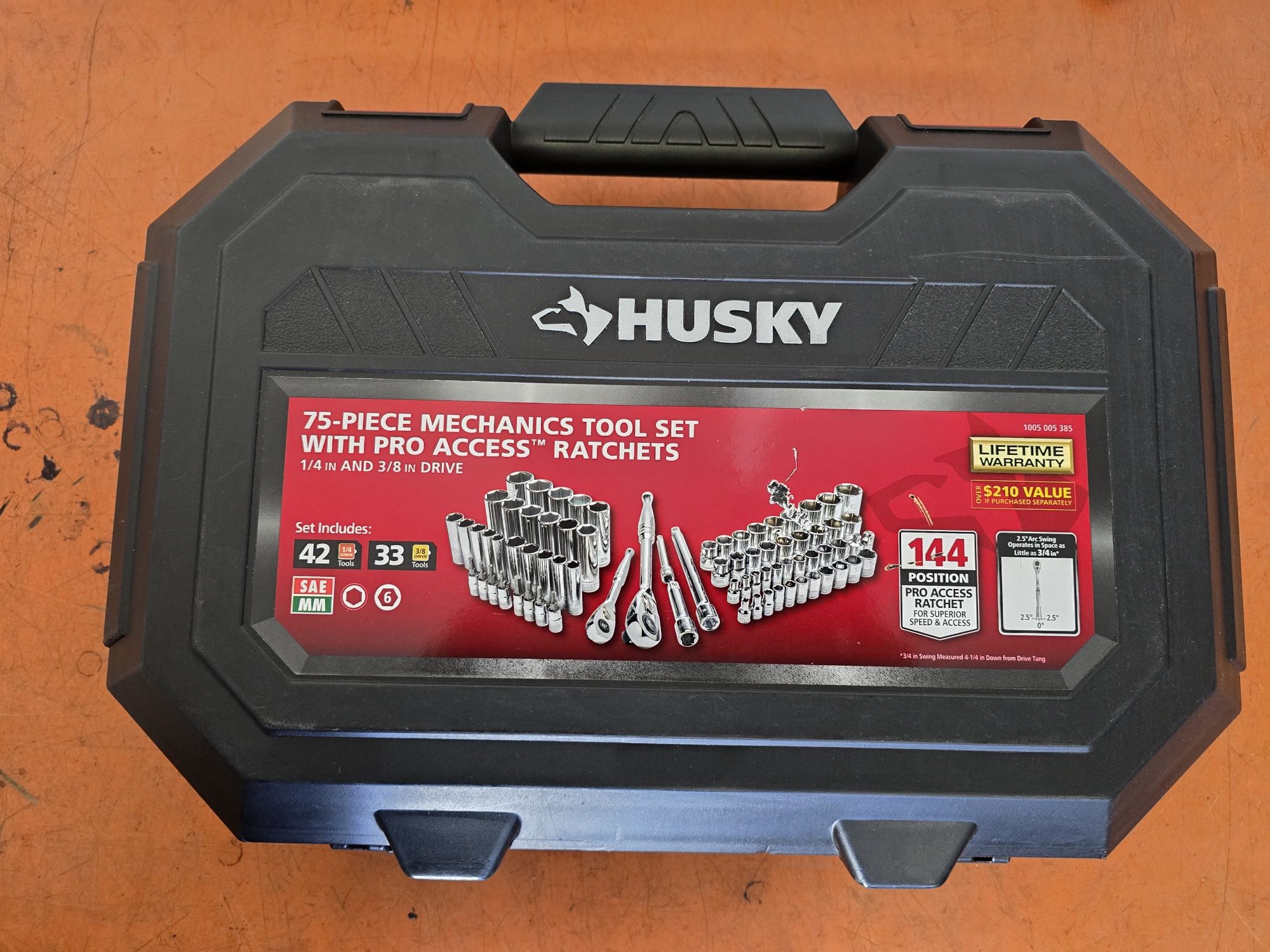Husky 75 Piece Mechanics Tool Set