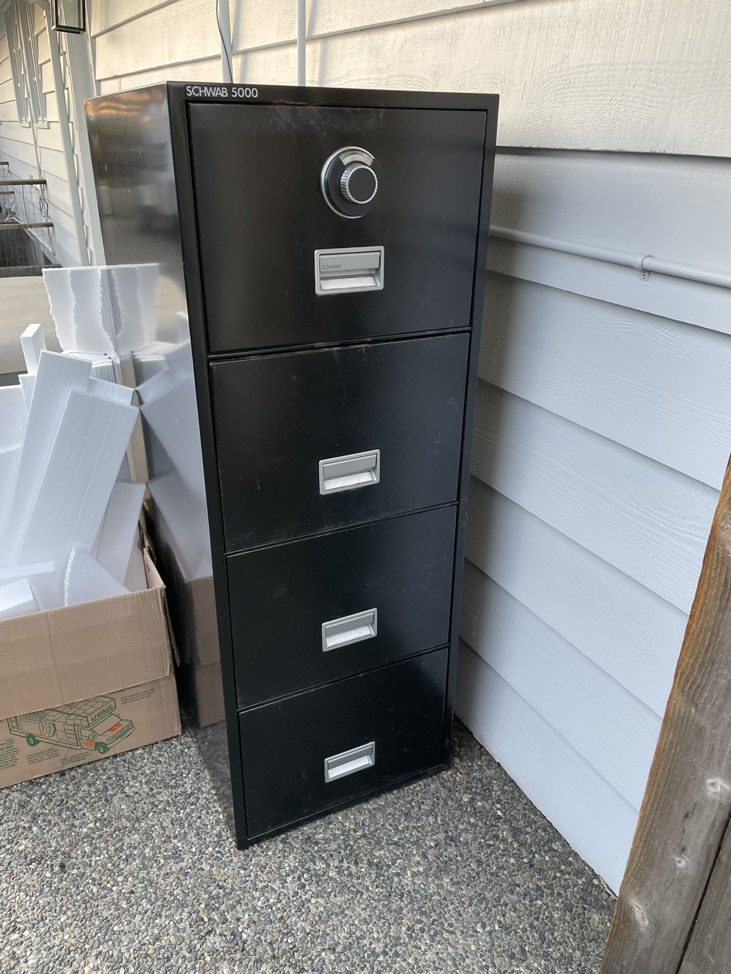Schwab 5000 Fireproof File Cabinet Safe