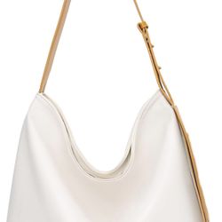 Luxe Bold Soft Vegan Leather Hobo bag