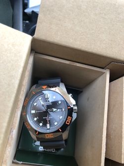 Casio male watch