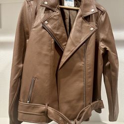 Brand New Old Navy Leather Jacket - Size L