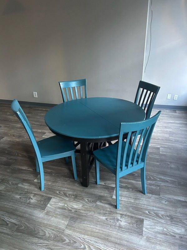 dining table and chairs