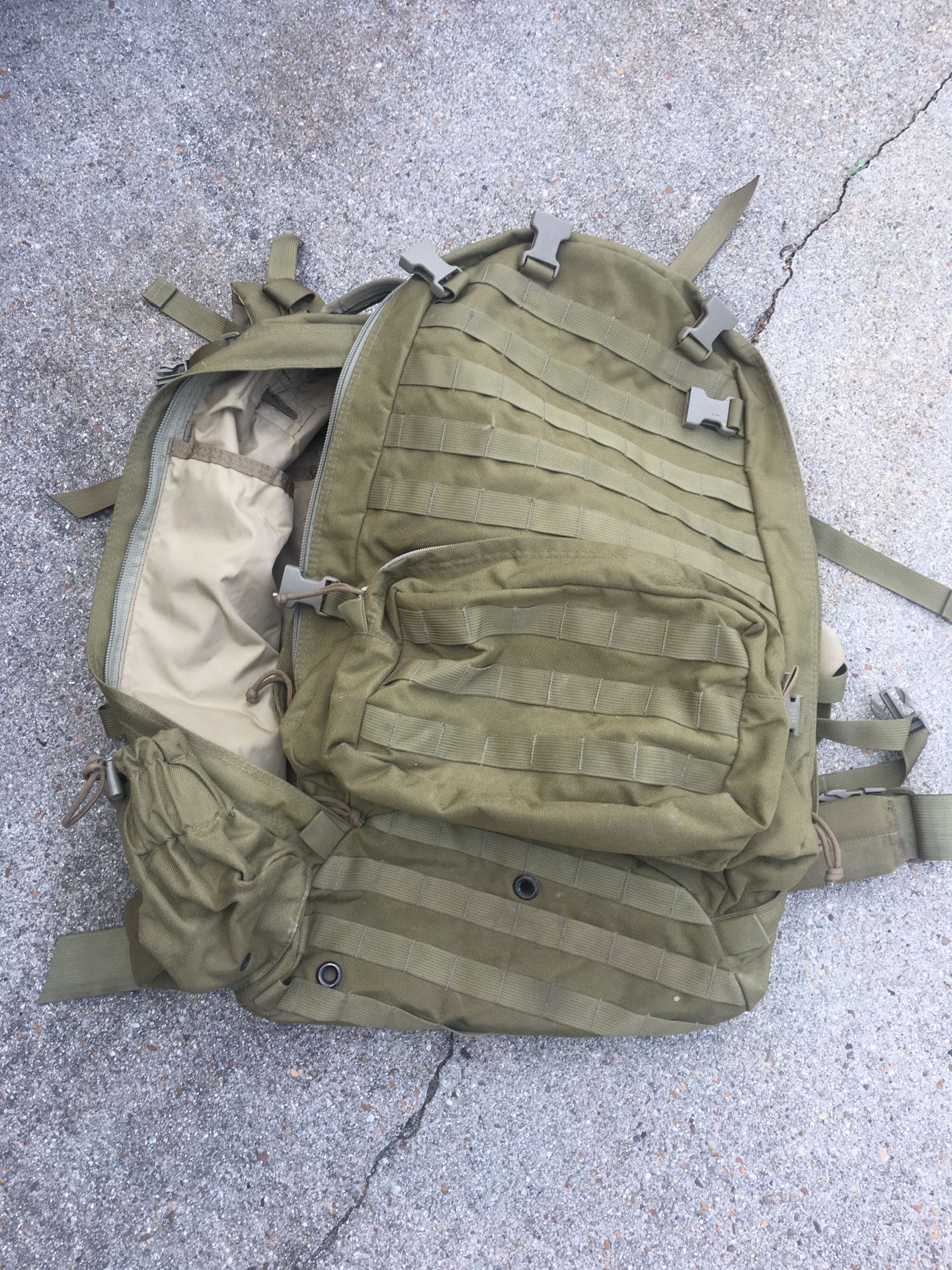 TAG tactical assault gear pack backpack