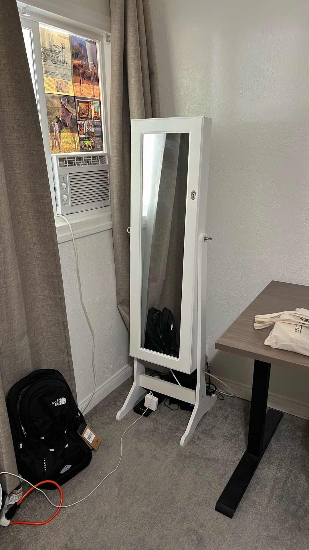 Mirror Jewelry Cabinet