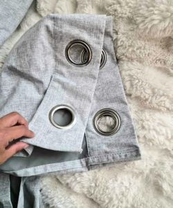 Gray Blackout Curtain Panels