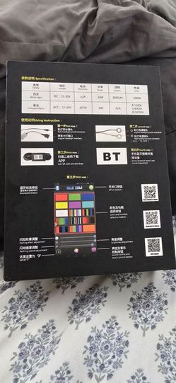 Brand New RGB LED Headlight Bulbs (9005 / HB3) – Bluetooth App Controlled