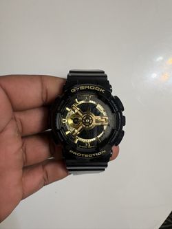 Gold And Black Watch