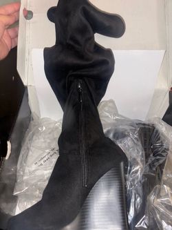 Torrid knee high heel boots