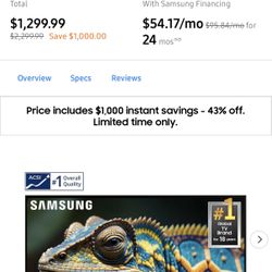 Samsung  85 Inch 