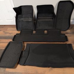 6 Piece 2023 Tesla Model 3 Floor Mat + Frunk Trunk Liners