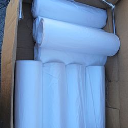 New 38 in X 60 in 12 Mic Natural 200 Clear Bags.