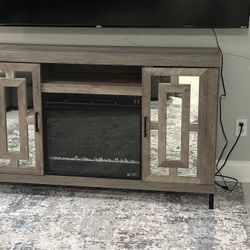 TV fire place 